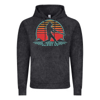 Softball Retro Vintage 80s Style Player Gift Vintage Hoodie | Teevron