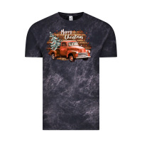 Merry Christmas Truck Vintage Tee | Teevron