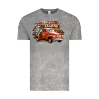 Cloud Rock merry christmas truck Vintage Tee - CowGirlArtShop