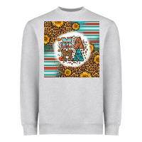 Heather Grey western fall mama Heavyweight Sweatshirt - LillyAllenDesigns