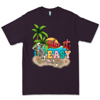 Plum take it easy Premium Tee - NancyCooperArtShop