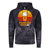 Cloud Black pumpkin spice af retro vintage background happy halloween Vintage Hoodie - longCreatives