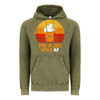 Vintage Olive pumpkin spice af retro vintage background happy halloween Vintage Hoodie - longCreatives