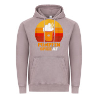 Vintage Zinc pumpkin spice af retro vintage background happy halloween Vintage Hoodie - longCreatives