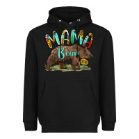 Black mama bear Heavyweight Hoodie - BarkalooDesign