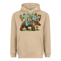 Mushroom mama bear Heavyweight Hoodie - BarkalooDesign
