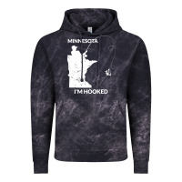 Cloud Black MN Minnesota Fishing T Gift for Fishermen and Anglers Vintage Hoodie - longCreatives