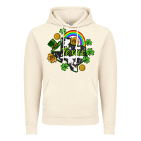 Vintage Artic Texas map St. Patrick's Vintage Hoodie - CowGirlArtShop