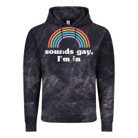 Cloud Black Sounds Gay, I'm In Vintage Hoodie - longCreatives