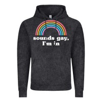 Vintage Black Sounds Gay, I'm In Vintage Hoodie - longCreatives