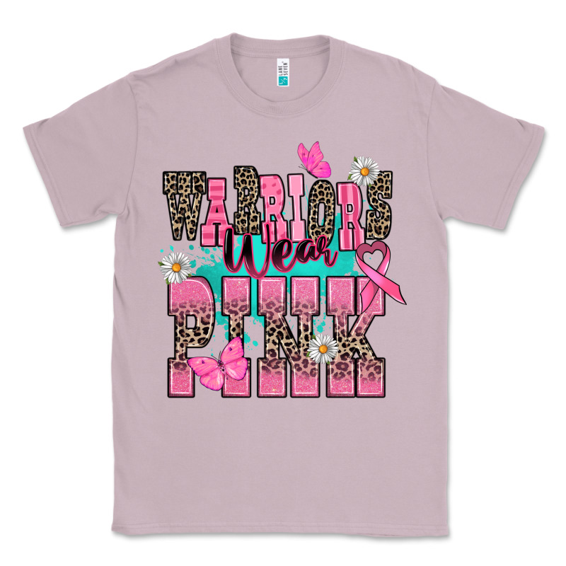 Warriors Wear Pink Cancer Awareness Classic Tee by HowdyJamesFarm | Teevron