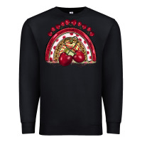 Black cherry rainbow Premium Sweatshirt - BarkalooDesign