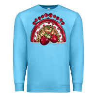Ocean Blue cherry rainbow Premium Sweatshirt - BarkalooDesign