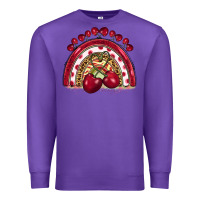 Purple cherry rainbow Premium Sweatshirt - BarkalooDesign