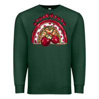 Sports Green cherry rainbow Premium Sweatshirt - BarkalooDesign