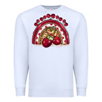 White cherry rainbow Premium Sweatshirt - BarkalooDesign