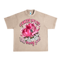 French Oak cancer picked the wrong girl Urban Heavy Tee - CowGirlArtShop