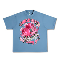 Pebble Blue cancer picked the wrong girl Urban Heavy Tee - CowGirlArtShop