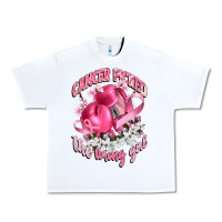 White cancer picked the wrong girl Urban Heavy Tee - CowGirlArtShop