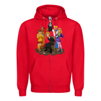 Red surprise!  scooby dog with friends funny halloween Zipper Hoodie - longCreatives