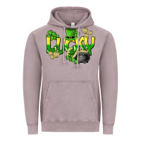 Vintage Zinc Lucky St. Patrick's Day Vintage Hoodie - HowdyJamesFarm