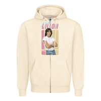 Sandshell Matt Dillon - Retro Aesthetic Design Zipper Hoodie - longCreatives