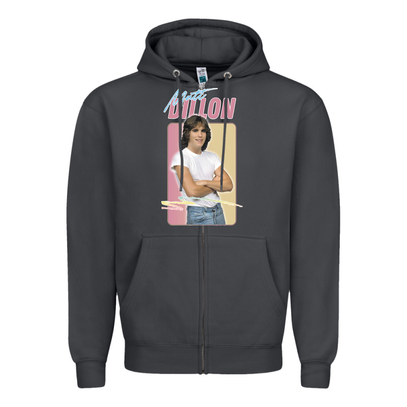 Matt Dillon - Retro Aesthetic Design Zipper Hoodie by longCreatives | Teevron