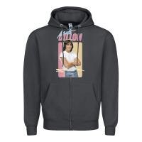 Smoke Matt Dillon - Retro Aesthetic Design Zipper Hoodie - longCreatives