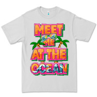 Meet Me At The Ocean Summer Premium Tee | Teevron