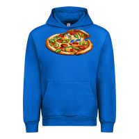 Cobalt big pizza Urban Hoodie - AdoDesignShop