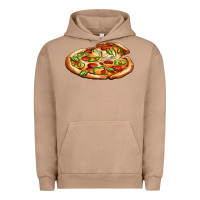 Pigment Burro big pizza Urban Hoodie - AdoDesignShop