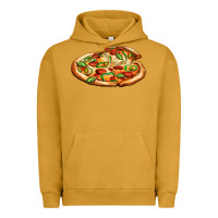 Pigment Peanut Butter big pizza Urban Hoodie - AdoDesignShop