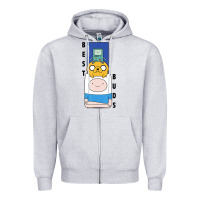 Heather Grey Cn Adventure Time Finn Jake Bmo Best Buds Zipper Hoodie - longCreatives