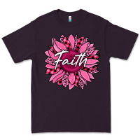 Plum faith breast cancer awareness sunflower Premium Tee - Jasminsmagicworld