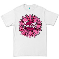 White faith breast cancer awareness sunflower Premium Tee - Jasminsmagicworld