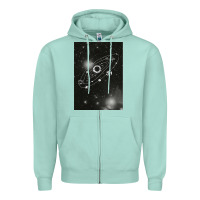 Seafoam Outer Wilds Zipper Hoodie - longCreatives