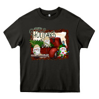 Asphalt happy holidays gnomes Christmas Truck Heavy Core Tee - Bettercallsaul