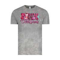 Cloud Rock pink christmas Vintage Tee - CowGirlArtShop
