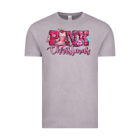 Vintage Zinc pink christmas Vintage Tee - CowGirlArtShop