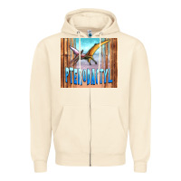 Sandshell dinosaur pterodactyl Zipper Hoodie - Artiststas