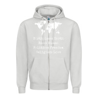 Dove Grey birthplace earth race human politics freedom religion love t shirt Zipper Hoodie - longCreatives