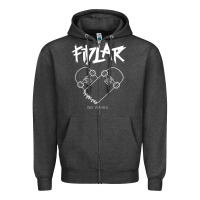 Charcoal Heather Fidlar no Waves fans , music Zipper Hoodie - longCreatives
