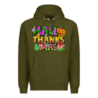 Army Green holiday fusion art Premium Hoodie - CowhideDigitalArt