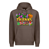 Coffee holiday fusion art Premium Hoodie - CowhideDigitalArt