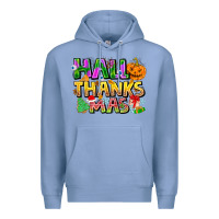 Colony Blue holiday fusion art Premium Hoodie - CowhideDigitalArt