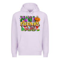 Lilac holiday fusion art Premium Hoodie - CowhideDigitalArt