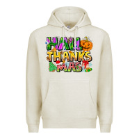 Oatmeal Heather holiday fusion art Premium Hoodie - CowhideDigitalArt