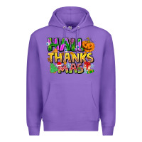 Purple holiday fusion art Premium Hoodie - CowhideDigitalArt