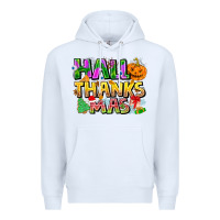 White holiday fusion art Premium Hoodie - CowhideDigitalArt
