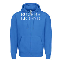 True Royal euchre tee shirt funny euchre player gift idea euchre legend Zipper Hoodie - longCreatives